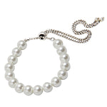 Load image into Gallery viewer, Glossy Pure White 8MM Shell-Pearls Bracelet
