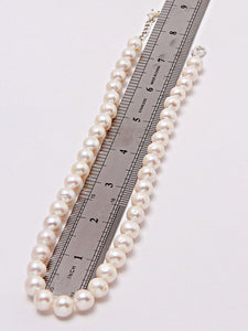 High Luster White Freshwater Pearls (Big Bead Size) Necklace - 282 Carats - (F1026)